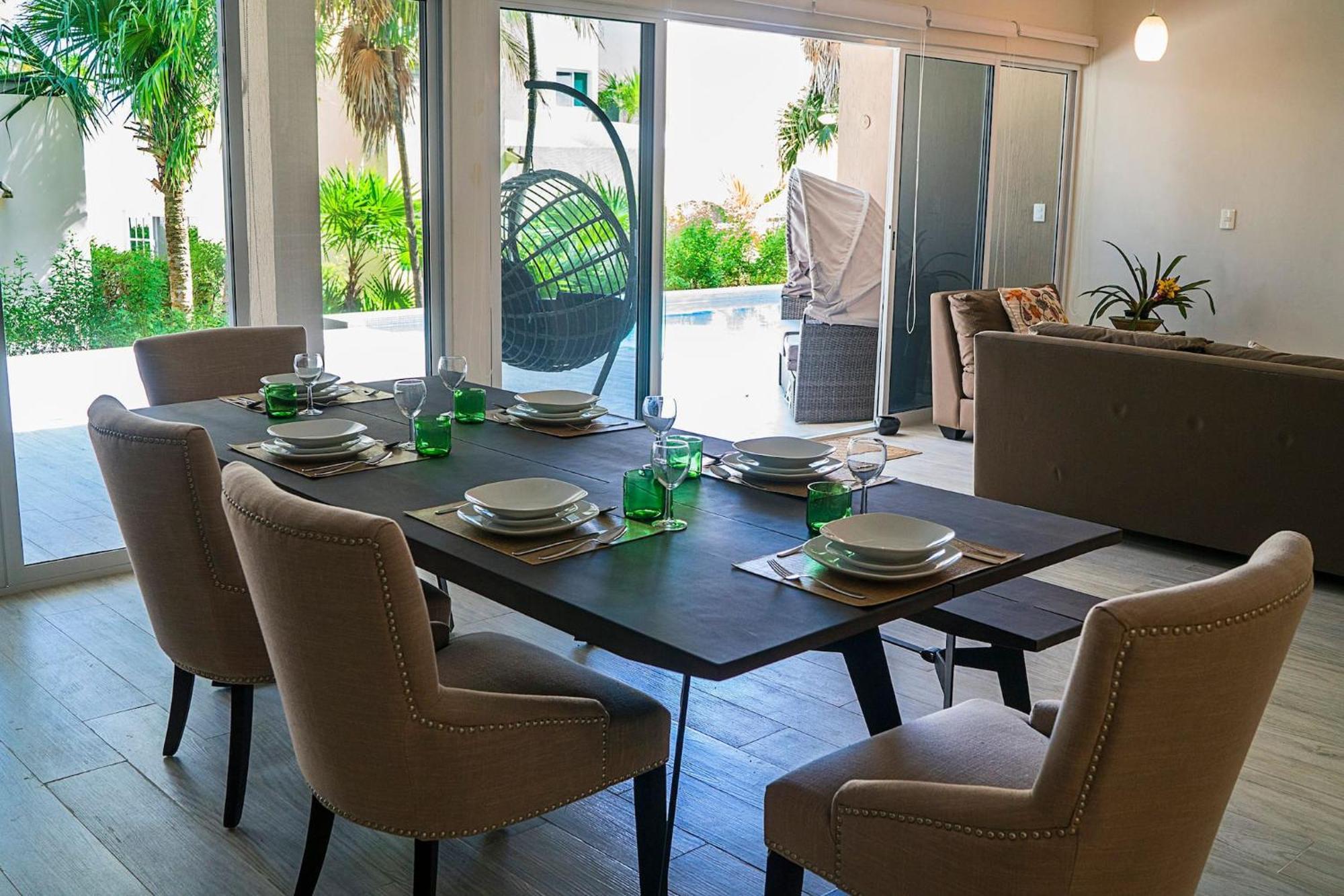 3Br Casa Matuk I Steps From Spectacular Beach I Private Pool Playa del Carmen Eksteriør billede